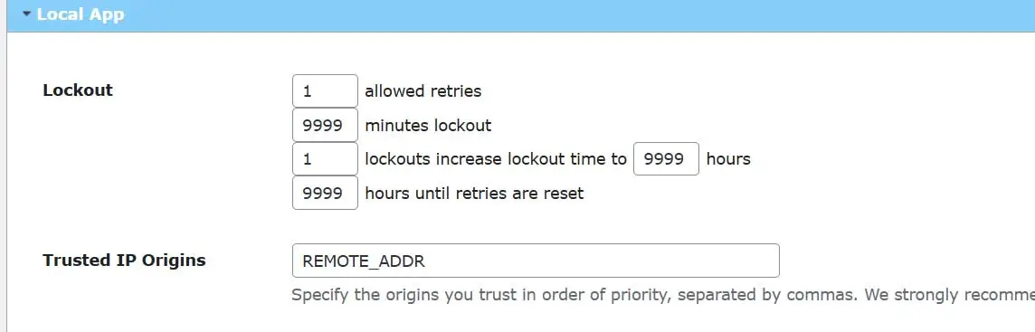 Limit Login Attempts Plugin