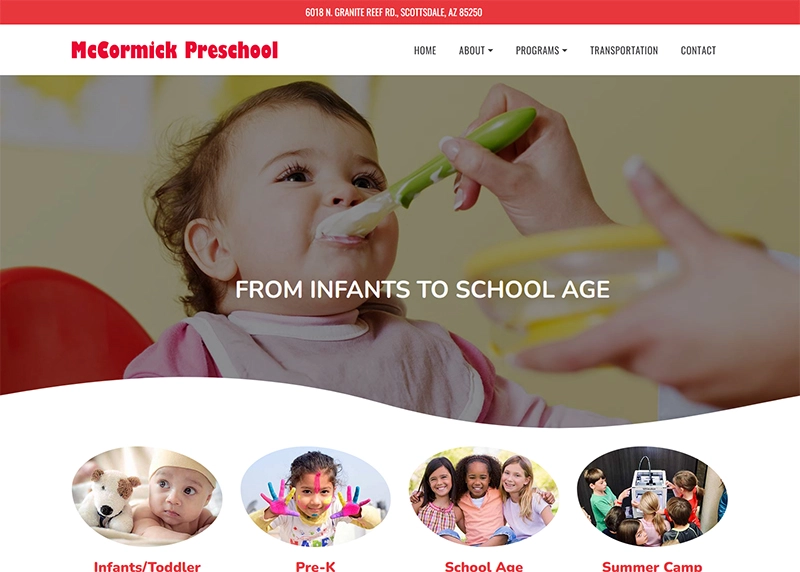 Childcare Website