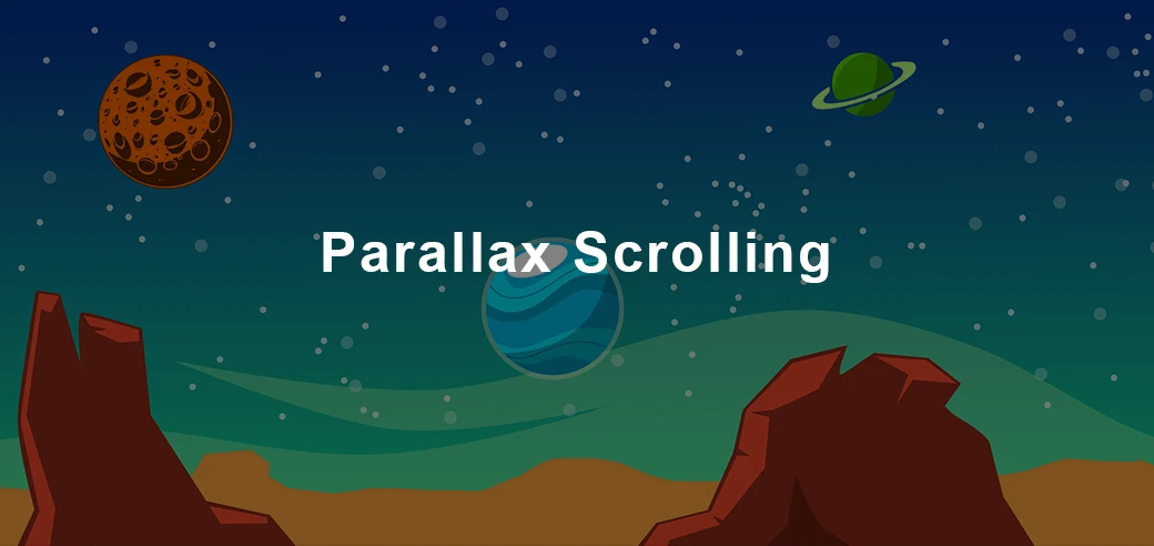 Do Not Use Parallax Scrolling on Your Website