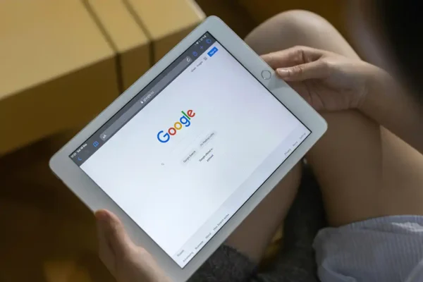 Google on a Tablet