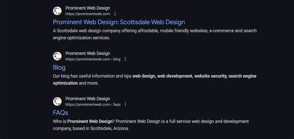 Prominent Web Design favicon