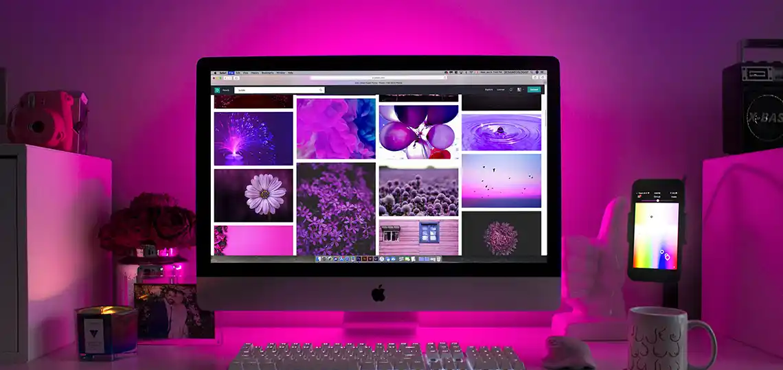 Colorful website