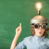 Smart kid with an idea