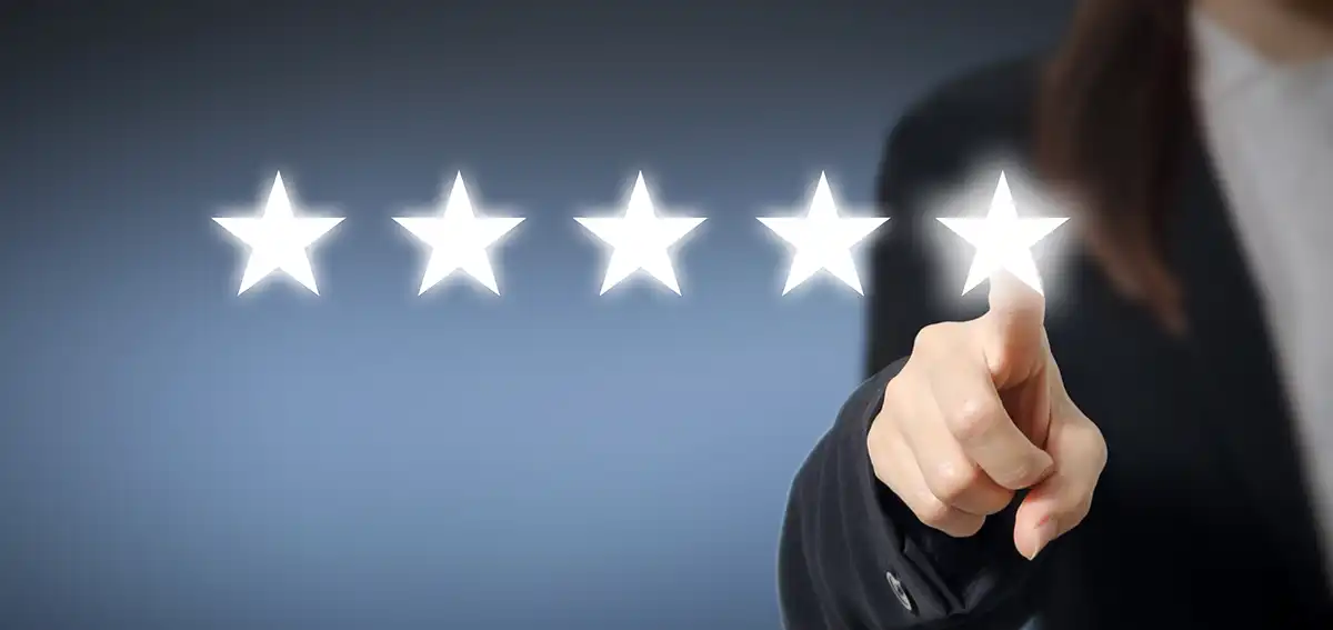 5 stars selected by business woman